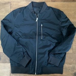 Black Bomber Jacket